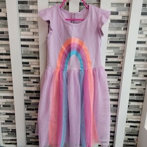 Wonder Nation rainbow dress size Med (7/8)